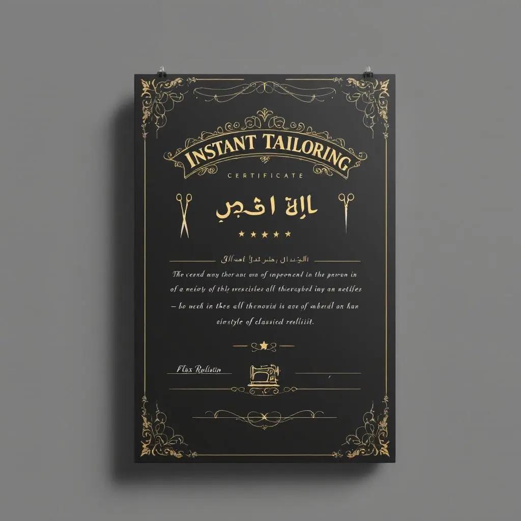 مدرک خیاطی فوری